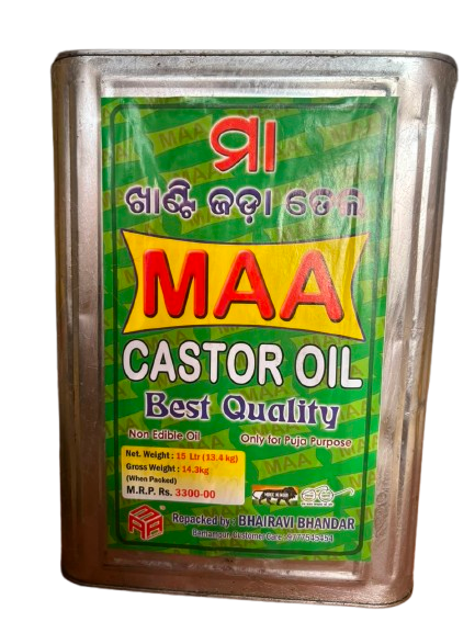 Maa castor oil Tin