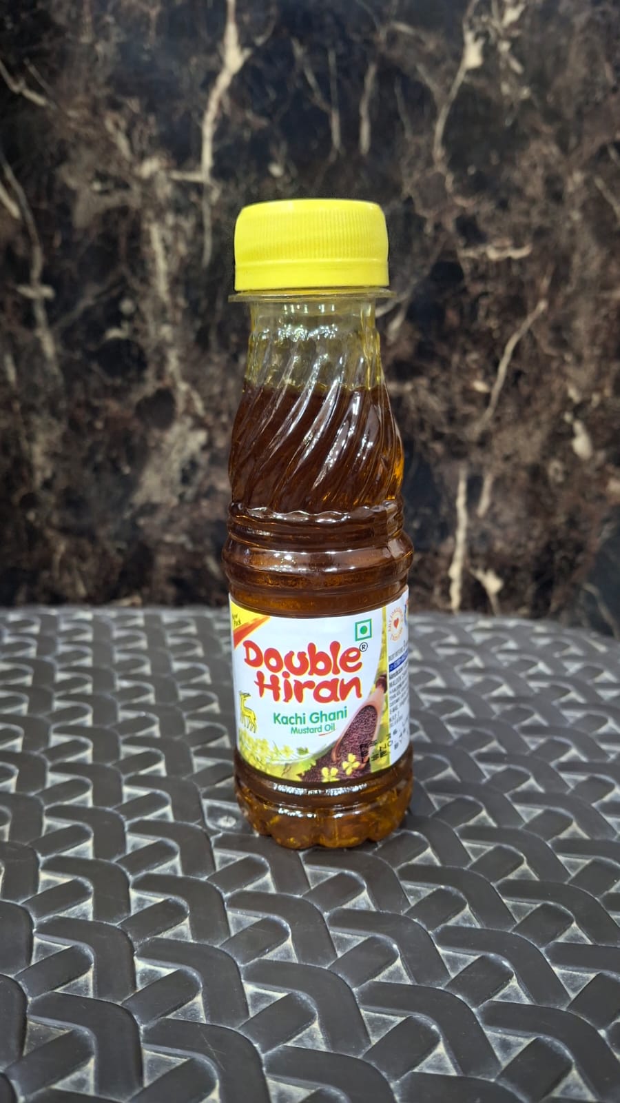 Double Hiran Mustard oil 100gm Bottle